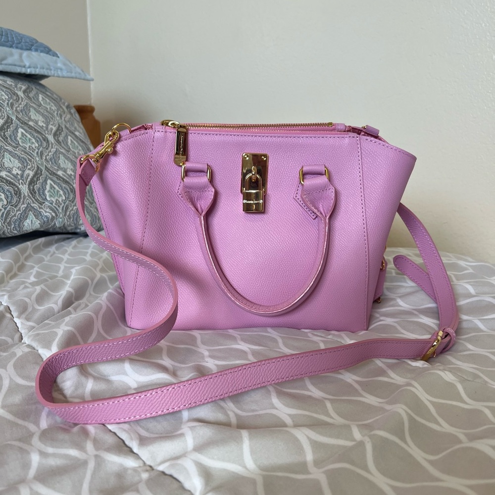 Samantha Thavasa NWT pink leather cross body/shoulder bag 👛